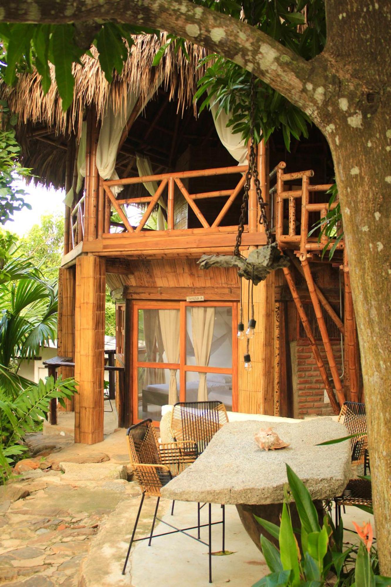Hierba Buena Eco Hostel El Zaino Buitenkant foto